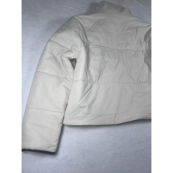 Vuori Jacket Women's Small White Primaloft Insulated Full Zip Puffer Winter Warm - Picture 11 of 16